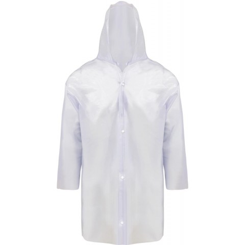 Capa de chuva em PVC laminado transparente - Maicol (XXG)